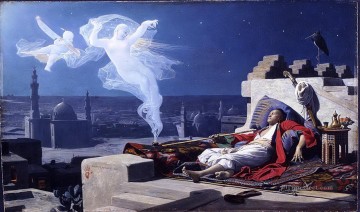 A Eunuch Dream Cleveland Jean Jules Antoine Lecomte du Nouy Orientalist Realism Oil Paintings